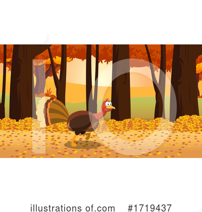 Royalty-Free (RF) Turkey Clipart Illustration by Hit Toon - Stock Sample #1719437
