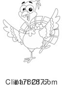 Turkey Clipart #1782877 by Hit Toon