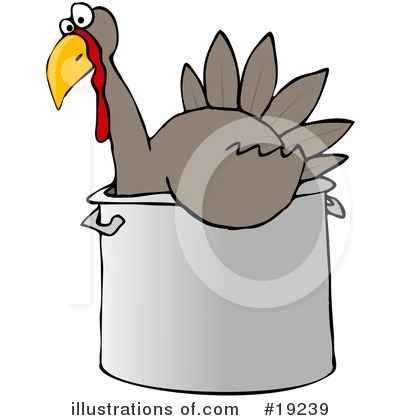 Thanksgiving Turkey Clipart #19239 by djart