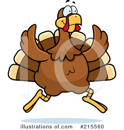 Royalty-Free (RF) Turkey Clipart Illustration by Cory Thoman - Stock Sample #215560
