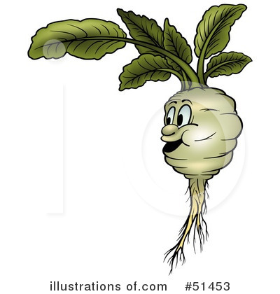 Royalty-Free (RF) Turnip Clipart Illustration by dero - Stock Sample #51453