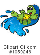 Turtle Clipart #1059246 by Mascot Junction