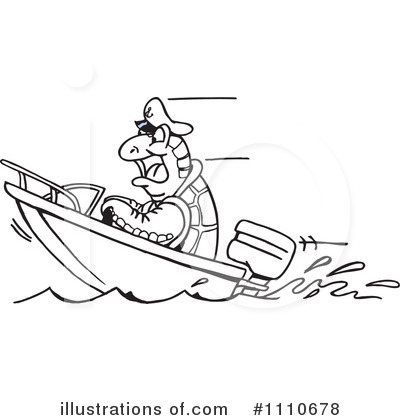Boating Clipart #1110678 by Dennis Holmes Designs