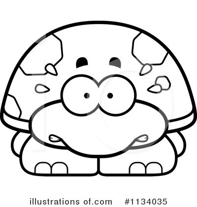 Royalty-Free (RF) Turtle Clipart Illustration by Cory Thoman - Stock Sample #1134035