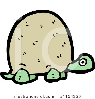 Royalty-Free (RF) Turtle Clipart Illustration by lineartestpilot - Stock Sample #1154350