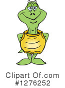 Turtle Clipart #1276252 by Dennis Holmes Designs
