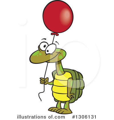Royalty-Free (RF) Turtle Clipart Illustration by toonaday - Stock Sample #1306131