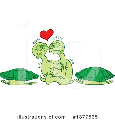 Royalty-Free (RF) Turtle Clipart Illustration by Zooco - Stock Sample #1377535