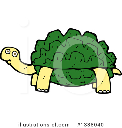 Royalty-Free (RF) Turtle Clipart Illustration by lineartestpilot - Stock Sample #1388040