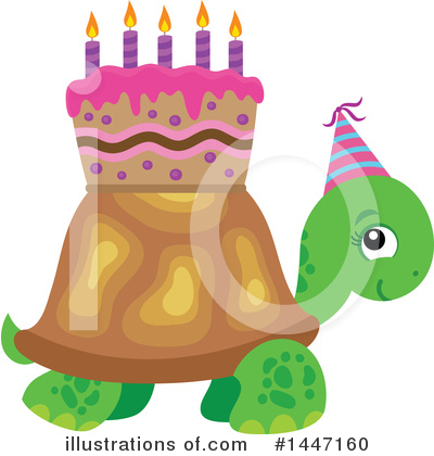 Royalty-Free (RF) Turtle Clipart Illustration by visekart - Stock Sample #1447160