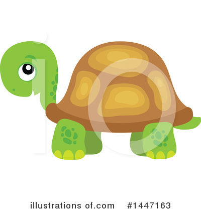 Royalty-Free (RF) Turtle Clipart Illustration by visekart - Stock Sample #1447163