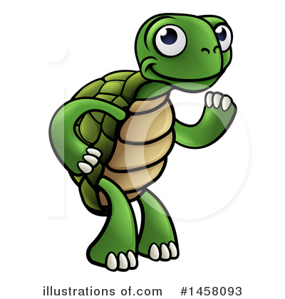 Royalty-Free (RF) Turtle Clipart Illustration by AtStockIllustration - Stock Sample #1458093