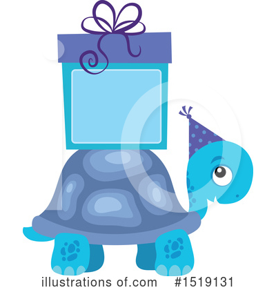 Royalty-Free (RF) Turtle Clipart Illustration by visekart - Stock Sample #1519131