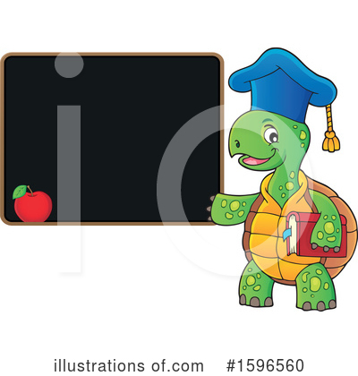 Royalty-Free (RF) Turtle Clipart Illustration by visekart - Stock Sample #1596560