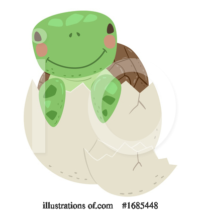 Sea Turtle Clipart #1685448 by BNP Design Studio