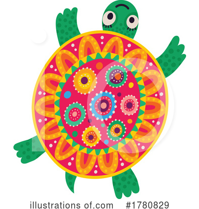 Turtle Clipart #1780829 by Vector Tradition SM
