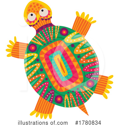 Turtle Clipart #1780834 by Vector Tradition SM