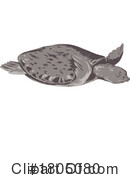 Turtle Clipart #1805080 by patrimonio