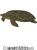 Turtle Clipart #1805081 by patrimonio