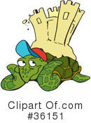 Turtle Clipart #36151 by Dennis Holmes Designs