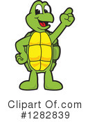 Turtle Mascot Clipart #1282839 by Mascot Junction