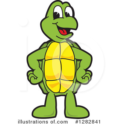 Turtle Mascot Clipart #1282841 by Mascot Junction