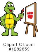 Turtle Mascot Clipart #1282859 by Mascot Junction
