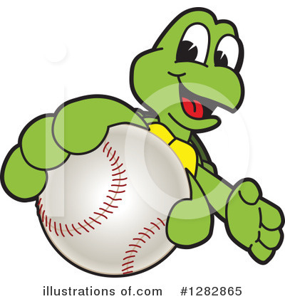 Turtle Mascot Clipart #1282865 by Mascot Junction