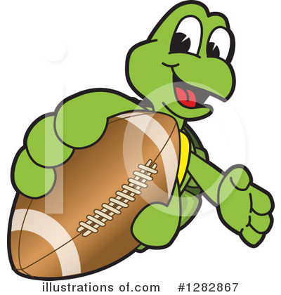 Turtle Mascot Clipart #1282867 by Mascot Junction