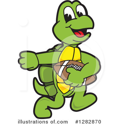 Turtle Mascot Clipart #1282870 by Mascot Junction