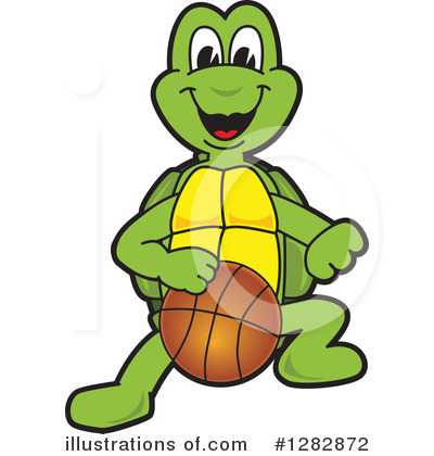 Turtle Mascot Clipart #1282872 by Mascot Junction
