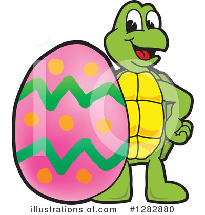 Turtle Mascot Clipart #1282880 by Mascot Junction