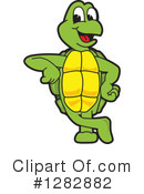 Turtle Mascot Clipart #1282882 by Mascot Junction