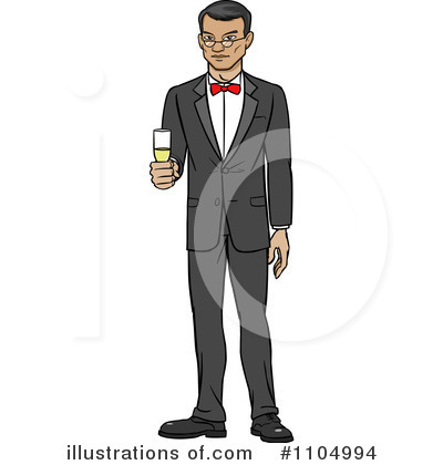 Tuxedo Clipart #1104994 by Cartoon Solutions