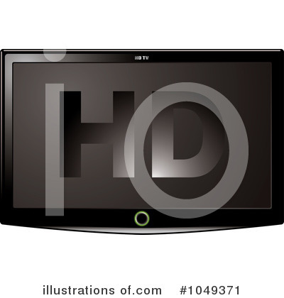 Royalty-Free (RF) Tv Clipart Illustration by michaeltravers - Stock Sample #1049371