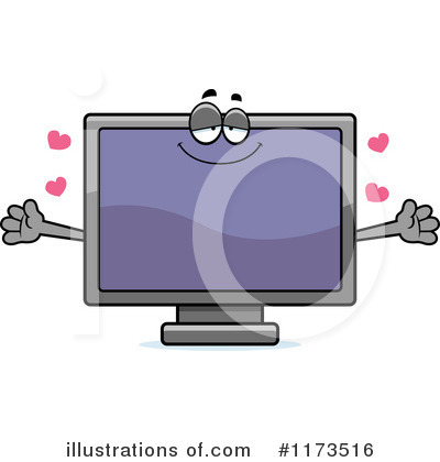 Royalty-Free (RF) Tv Clipart Illustration by Cory Thoman - Stock Sample #1173516