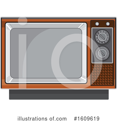 Royalty-Free (RF) Tv Clipart Illustration by patrimonio - Stock Sample #1609619