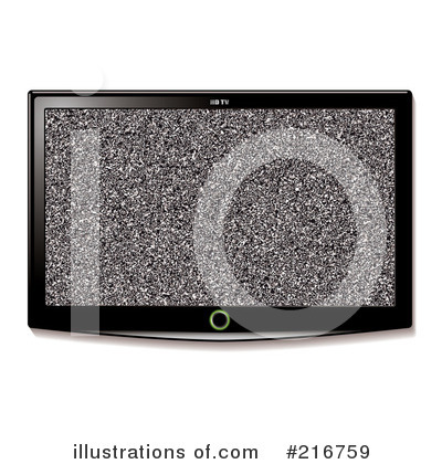 Royalty-Free (RF) Tv Clipart Illustration by michaeltravers - Stock Sample #216759