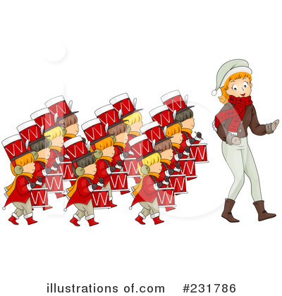 Royalty-Free (RF) Twelve Days Of Christmas Clipart Illustration by BNP Design Studio - Stock Sample #231786