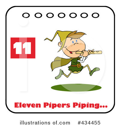Twelve Days Of Christmas Clipart #434455 by Hit Toon