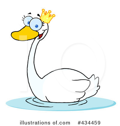 Swan Clipart #434459 by Hit Toon