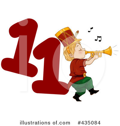 Royalty-Free (RF) Twelve Days Of Christmas Clipart Illustration by BNP Design Studio - Stock Sample #435084