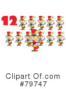 Twelve Days Of Christmas Clipart #79747 by Hit Toon