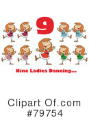 Twelve Days Of Christmas Clipart #79754 by Hit Toon