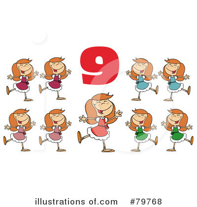 Royalty-Free (RF) Twelve Days Of Christmas Clipart Illustration by Hit Toon - Stock Sample #79768