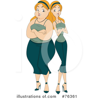 Royalty-Free (RF) Twins Clipart Illustration by BNP Design Studio - Stock Sample #76361