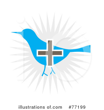 Royalty-Free (RF) Twitter Clipart Illustration by Arena Creative - Stock Sample #77199