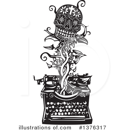 Typewriter Clipart #1376317 by xunantunich