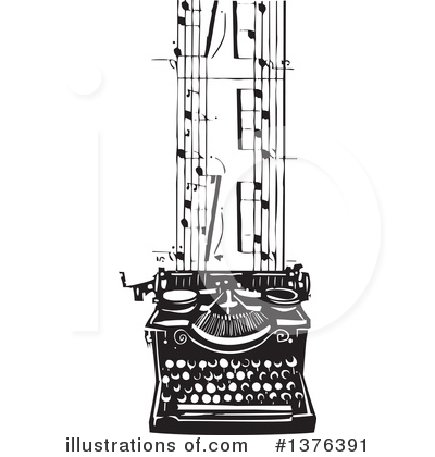 Typewriter Clipart #1376391 by xunantunich