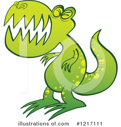 Trex Clipart #1217111 by Zooco